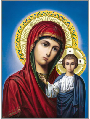 

Набор алмазной вышивки Milato, Казанская икона Божьей Матери / 5422702