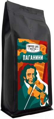 Кофе в зернах Coffee Life Roasters Паганини / 1210 (1кг)