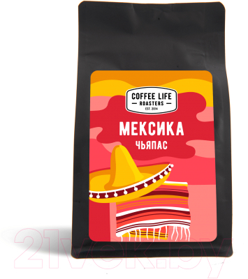 Кофе в зернах Coffee Life Roasters Мексика / 4030 (250г)