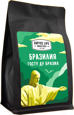 Кофе в зернах Coffee Life Roasters Бразилия / 5030 (250г)