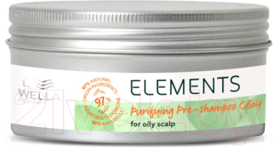 

Скраб для кожи головы Wella Professionals, Care Elements Очищающая Глина