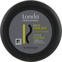 Воск для укладки волос Londa Professional Men Spin Off нормальной фиксации (75мл) - 