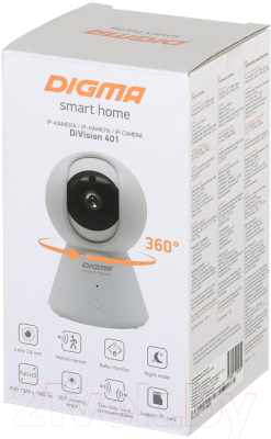 IP-камера Digma DiVision DV401 (белый/черный)