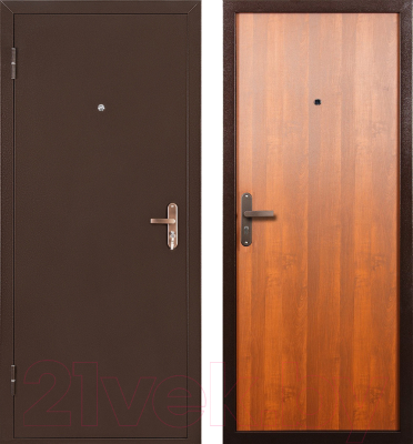 Входная дверь Промет Спец Pro BMD 86x206 (левая, антик медь)