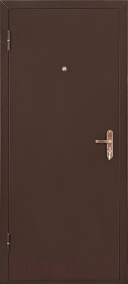 Входная дверь Промет Спец Pro BMD 86x206 (левая, антик медь)