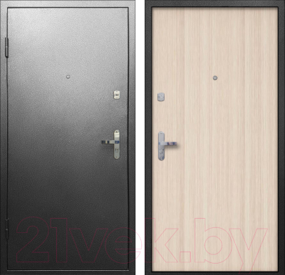 Входная дверь Промет Спец Pro 2 86x206 (левая, капучино/антик серебряный)