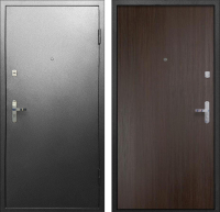 Дверь входная Промет Спец Pro 2 86x206 (правая, венге/антик серебряный) - 