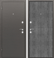 Входная дверь Промет Марс 6 86x205 (левая, Mocco ПФ-022/шале графит) - 