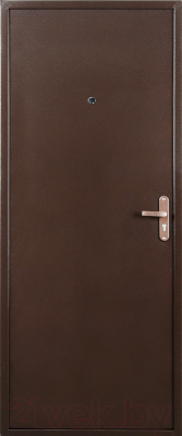 Входная дверь Промет Профи Pro BMD 86x206 (правая, антик медь)
