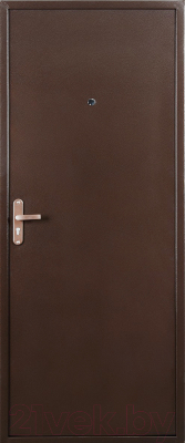 Входная дверь Промет Профи Pro BMD 96x206 (левая, антик медь)