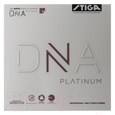 

Накладка для ракетки настольного тенниса STIGA, Dna Platinum XH / 1712-0701-23