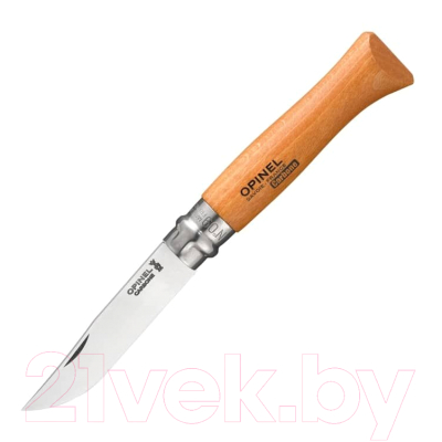 Нож складной Opinel №9 / 000623 (углеродистая сталь, бук, блистер)