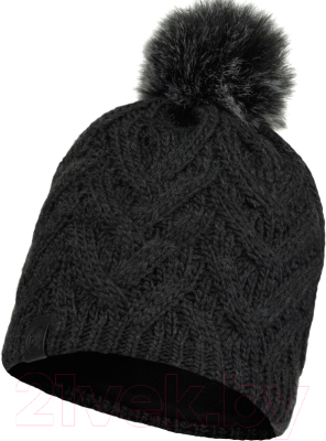 Шапка Buff Knitted & Fleece Band Hat Caryn Graphite 123515.901.10.00