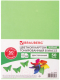 Набор цветного картона Brauberg 128984 (зеленый) - 