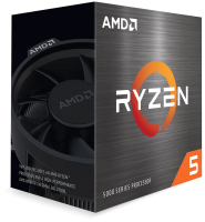 Процессор AMD Ryzen 5 5600X AM4 Box / 100-100000065BOX - 