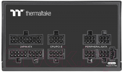Изображение товара Блок питания для компьютера Thermaltake ATX 650W Toughpower GF1 / PS-TPD-0650F3FAGE-1