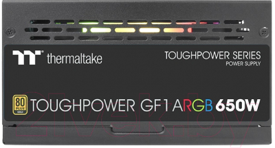 Изображение товара Блок питания для компьютера Thermaltake ATX 650W Toughpower GF1 / PS-TPD-0650F3FAGE-1