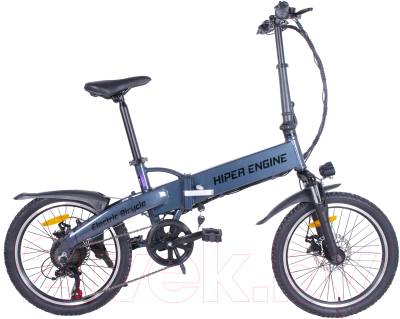 Электровелосипед HIPER Engine BF204 (синий металлик)