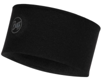 Повязка на голову Buff MW Wool Headband Solid Black (118173.999.10.00) - 
