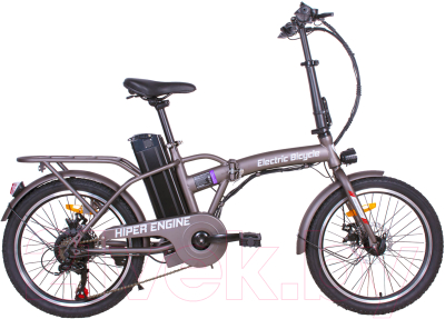 Электровелосипед HIPER HE-BF200 (коричневый металлик)