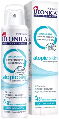 Антиперспирант-спрей Deonica Atopic Skin (150мл)