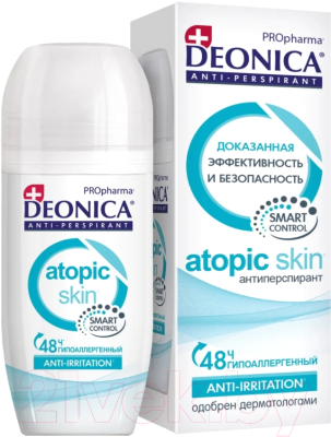 Изображение товара Антиперспирант шариковый Deonica Atopic Skin (50мл)