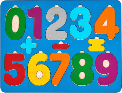 

Развивающая игрушка Smile Decor, Цифры макси / Р03