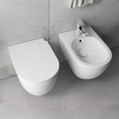 Изображение товара Биде подвесное Isvea 10NF41001