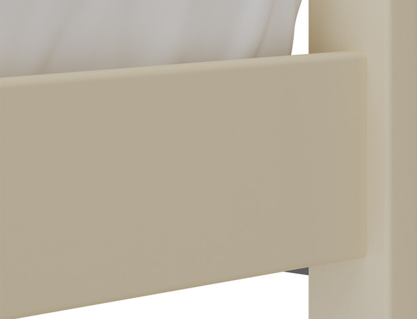 Изображение товара Односпальная кровать Bravo Мебель Вероника 3 90x200 (слоновая кость)