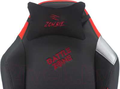 Изображение товара Кресло геймерское Бюрократ Zombie Hero Battlezone Pro (черный/красный)