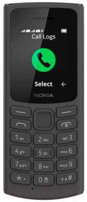 Мобильный телефон Nokia 105 4G Dual Sim / TA-1378 (черный)