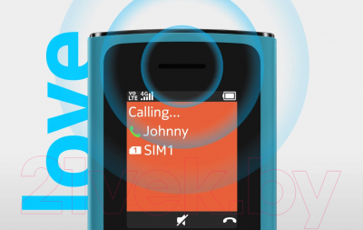 Мобильный телефон Nokia 105 4G Dual Sim / TA-1378 (синий)