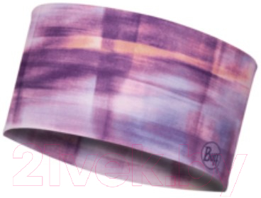 Повязка на голову Buff CoolNet UV+ Wide Headband Seary Purple (128746.605.10.00)