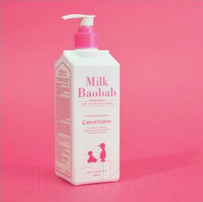 Изображение товара Бальзам для волос детский Milk Baobab Baby&Kids Conditioner (500мл)