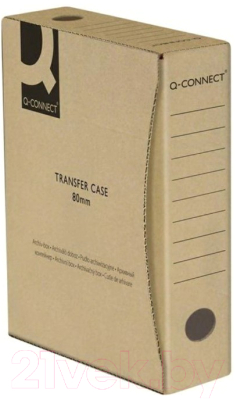 Коробка архивная Q-Connect KF15832 (коричневый)
