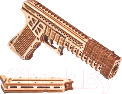 Пистолет игрушечный Wood Trick Защитник / 1234-79