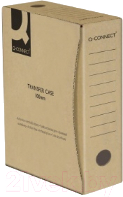 Коробка архивная Q-Connect KF15838 (коричневый)