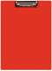 Планшет с зажимом Q-Connect ПВХ KF16207 (красный) - 