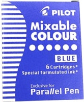 Чернила для перьевой ручки Pilot Parallel Pen / IC-P3-S6 L (синий) - 