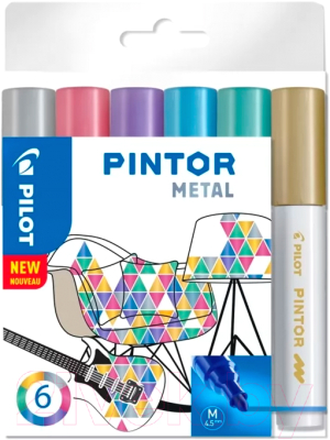 

Набор маркеров Pilot, Pintor Metal / SW-PT-M-SET