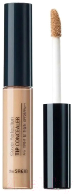 Консилер The Saem Cover Perfection Tip Concealer 1.75 Middle Beige (6.5г)