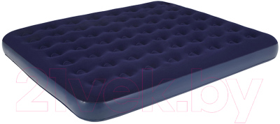 Надувной матрас Jilong Flocked Air Bed King 203x183x22 (синий)