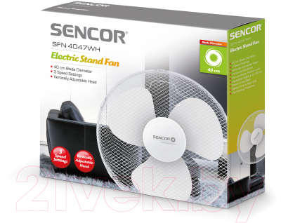 Вентилятор Sencor SFN 4047WH