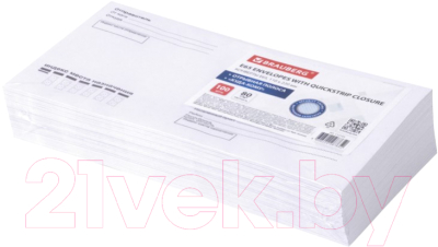 Набор конвертов почтовых Brauberg Куда-Кому / 112195 (100шт)