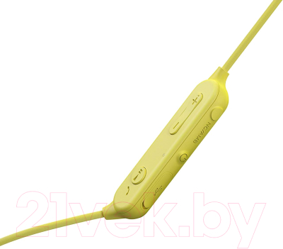 Беспроводные наушники Sony WI-SP600N (желтый)