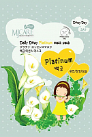 

Маска для лица тканевая Mijin Cosmetics, Care Daily Dewy с платиной