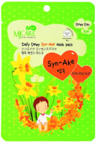 

Маска для лица тканевая Mijin Cosmetics, Care Daily Dewy Со змеиным ядом