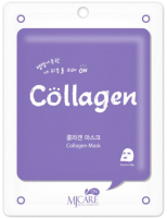 

Маска для лица тканевая Mijin Cosmetics, Care с коллагеном