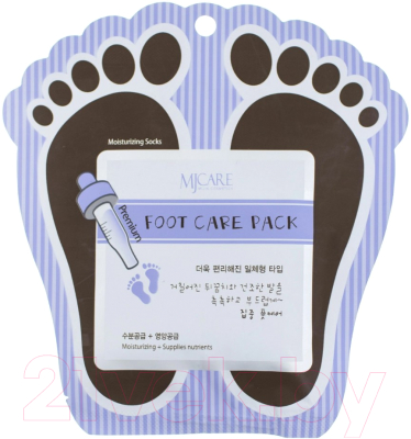 Носки для педикюра Mijin Cosmetics Premium Foot Care Pack (2x10г)