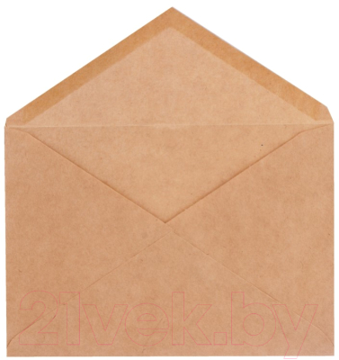 Набор конвертов почтовых Brauberg Крафт / 112363 (50шт)